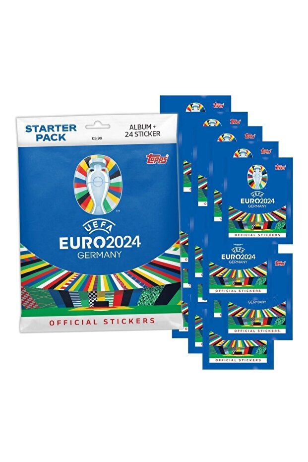 Euro 2024 Sticker Starter Pack - 4