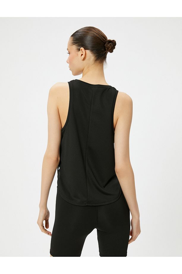Spor Basic Atlet Bisiklet Yaka Rahat Kalıp - 4