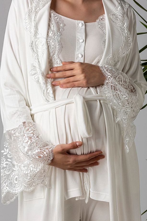 Şehzade Model Pijama Takımı Ve Sabahlık - 4