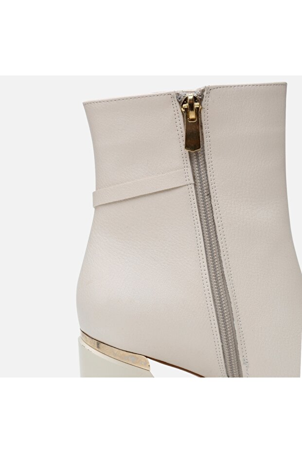 Kemik Kadın Topuklu Bot - 6