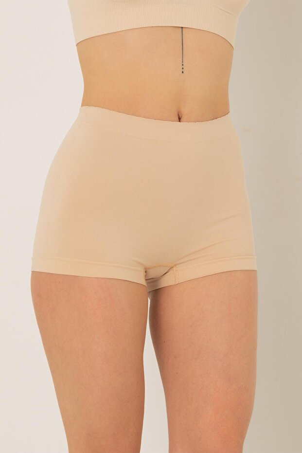 Dikişsiz Seamless Kadın Boxer - 1