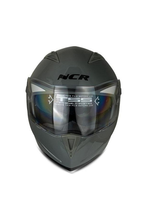 Çene Açılır Vizörlü Ece Belgeli Nardo Gri Kask - 1