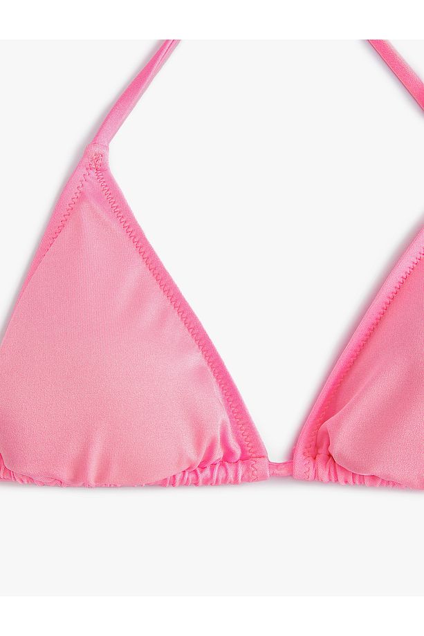 Üçgen Bikini Üstü Basic - 7