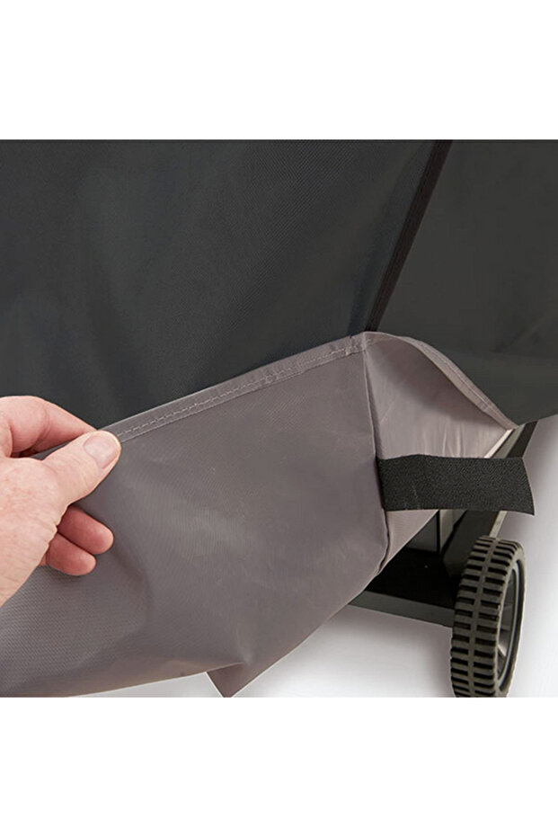 غطاء شواية من البوليستر بإغلاق بخطاف وحلقة مقاس 51 بوصة - 3