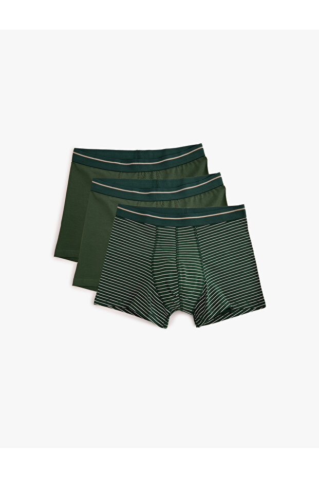 3'lü Pamuklu Boxer Seti - 1