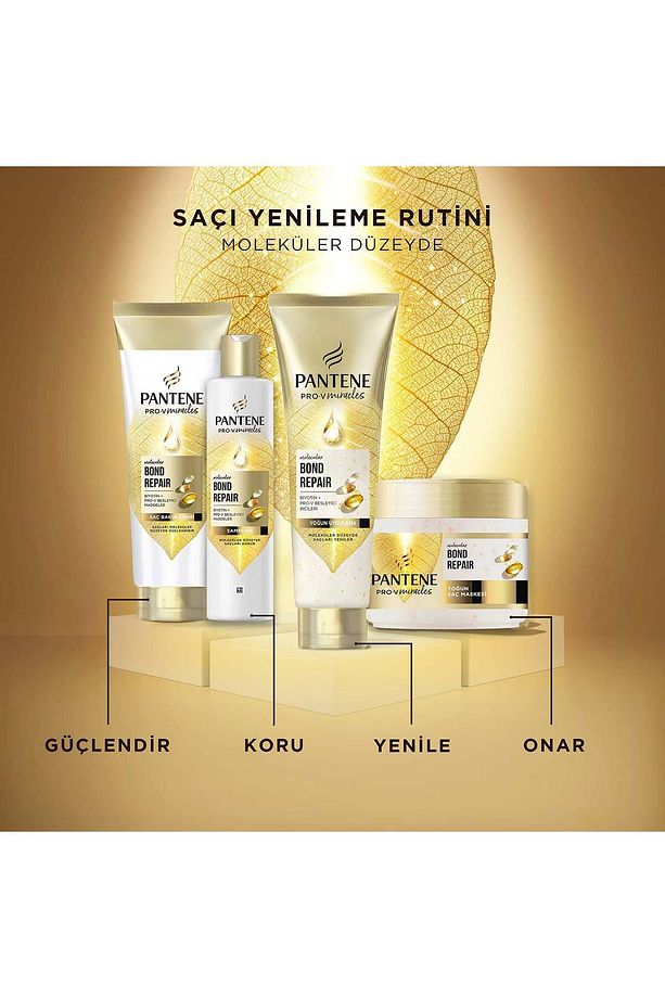 Bond Repair Şampuan 250 ml + Saç Kremi 160 ml + Yoğun Uygulama 150 ml + Maske 300 ml - 8