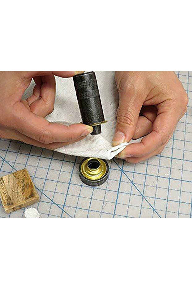 مجموعة أدوات حلقات تثبيت نحاسية مقاومة للصدأ مقاس 3/8 بوصة - 3