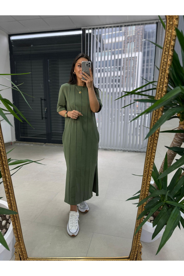 Ms Çima Dikişli Elbise - 4