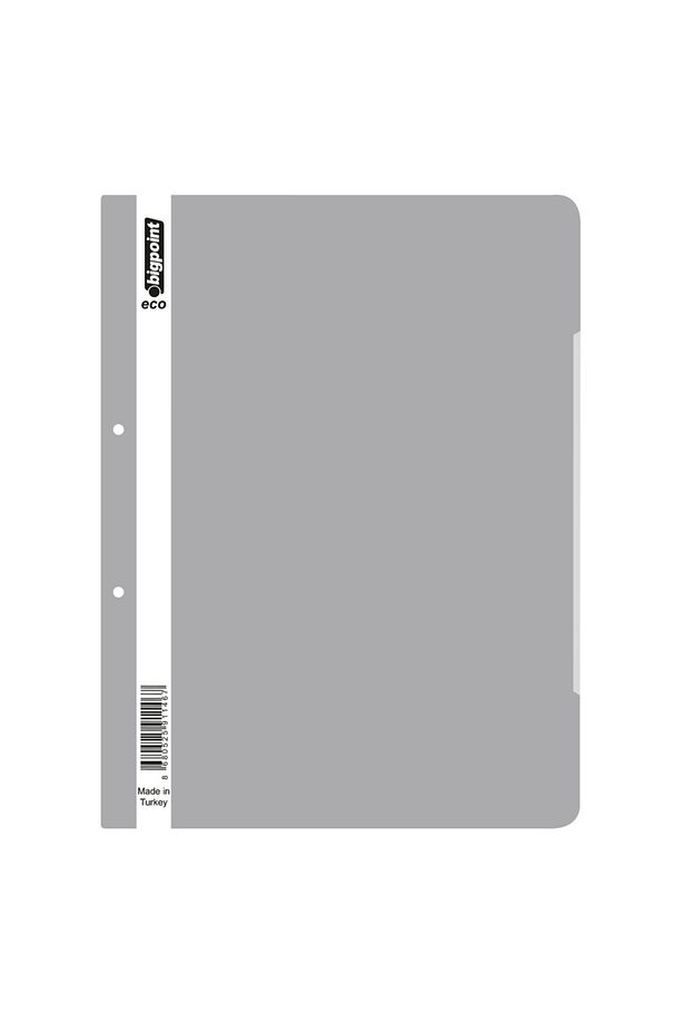 | Telli Dosya, Poşet Dosyalara Uyumlu - 80 gram (180 Adet A4) Kapasiteli,  Gri, 50 Adet - 1