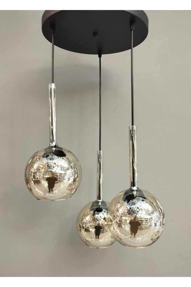 MODERN SARKIT AVİZE 3 LÜ - 2