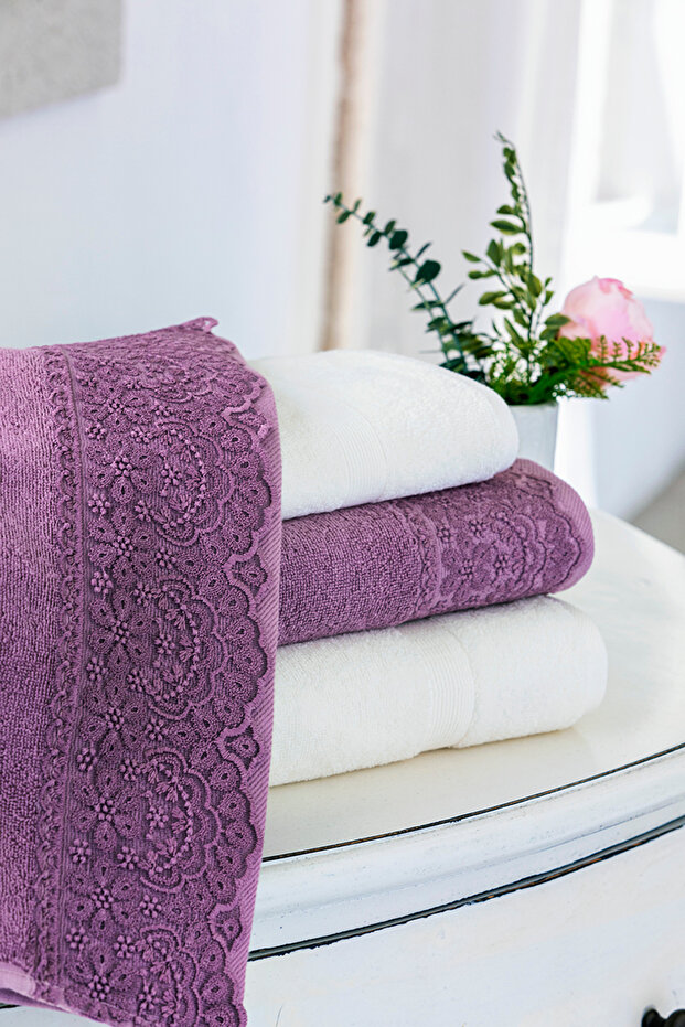 Orkide Güpürlü Aile Seti - 7