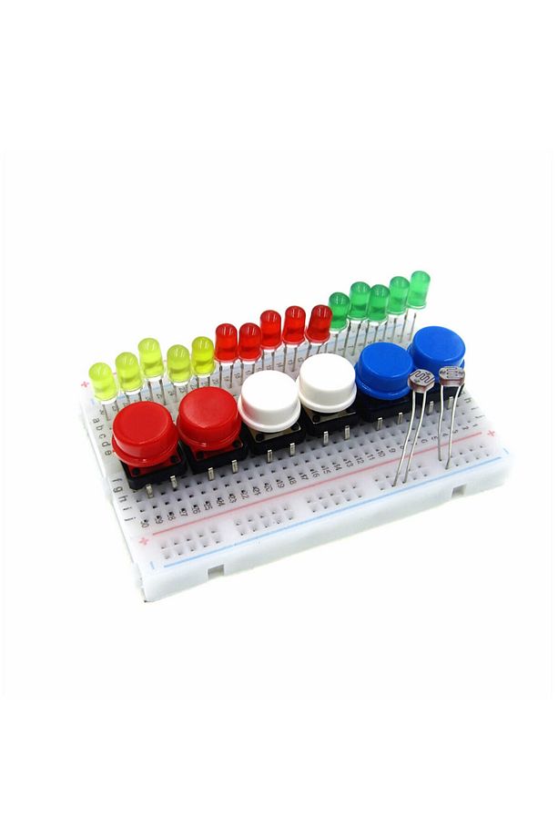 Elektronik Başlangıç Seti Arduino Starter Kit Breadboard Led - 6