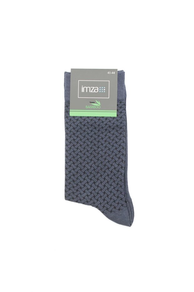 Men's Dark Anthracite Plain Bamboo Socks 1060240103