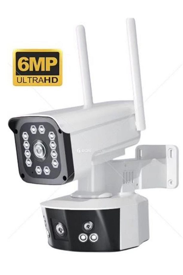 OKam O-KAM-3032 6MP Dual Lens WIFI PTZ Camera - 1