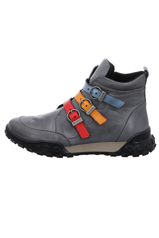 Gri HAKİKİ DERİ BOT - MODEL ADI:  Amatis - 2