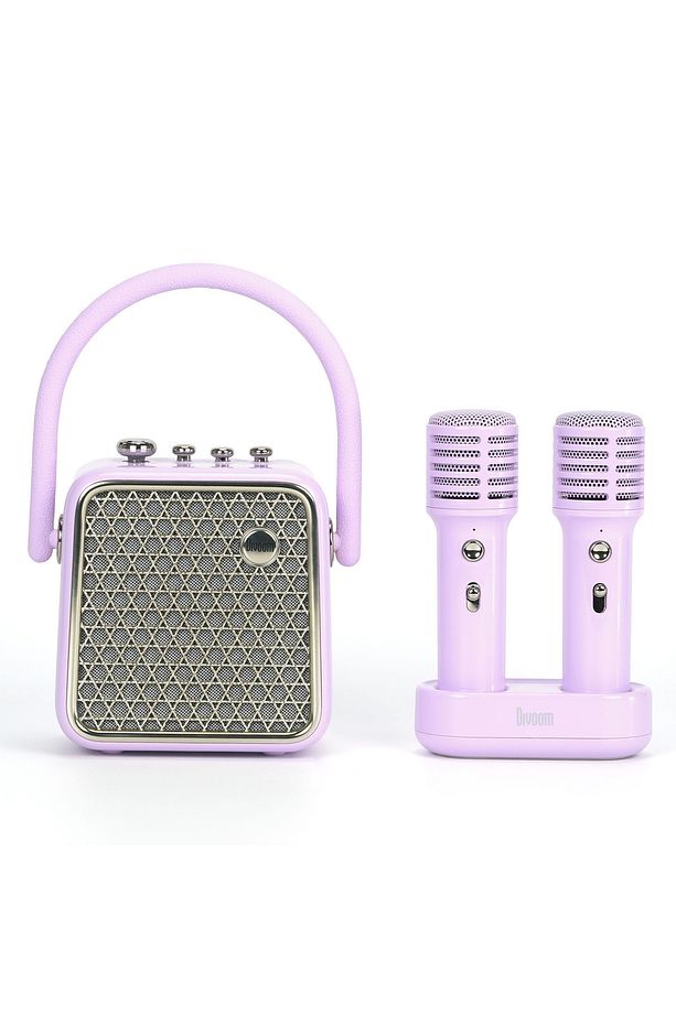 SongBird-SE Lila Çift Mikrofonlu 18W Bluetooth Hoparlör - 4