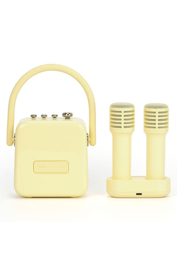 SongBird-SE Sarı Çift Mikrofonlu 18W Bluetooth Hoparlör - 6