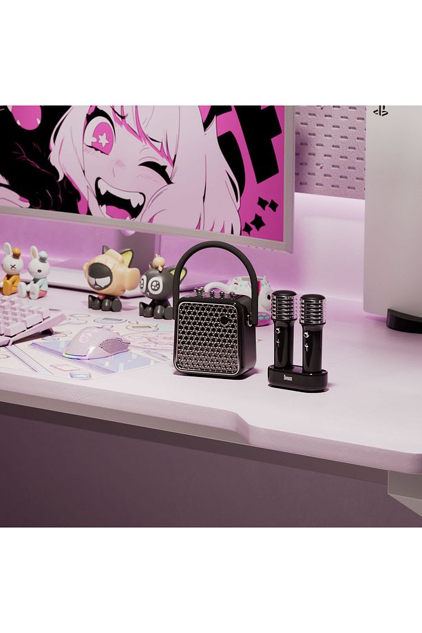 SongBird-SE Siyah Çift Mikrofonlu 18W Bluetooth Hoparlör - 8