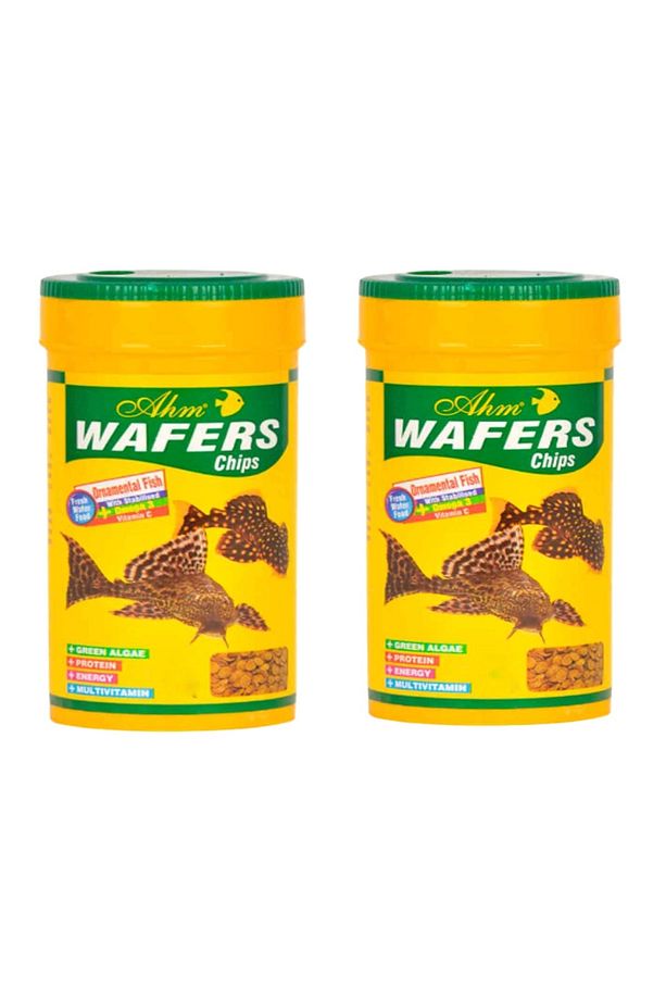 Akvaryum Dipte Beslenen Balık Ve Kaplumbağa Yemi 100 Ml X 2 Adet AHM Özel Karışım - 1