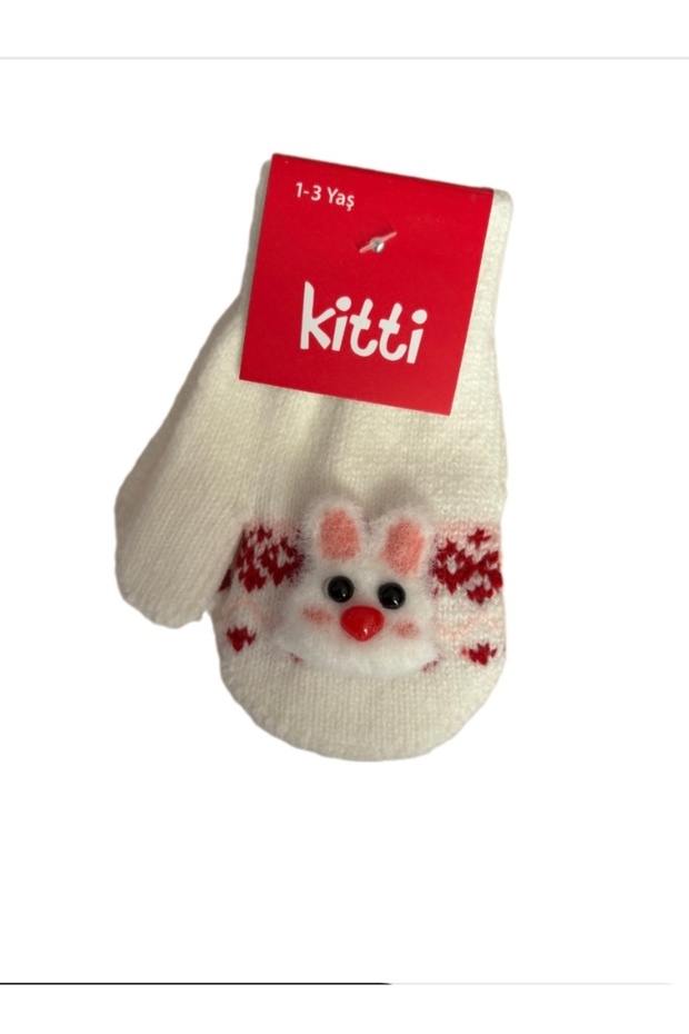 Kit for 1-3 Years Old Children with Knitted Gloves and Accessories