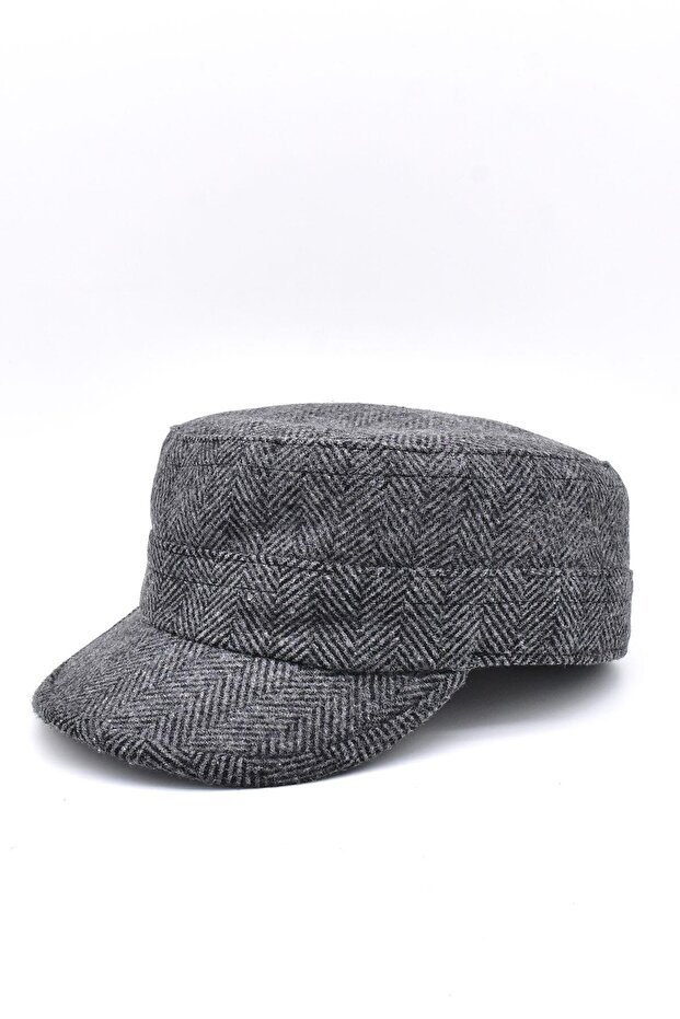 Men's Wool Fidel Castro Hat Wool Military Hat