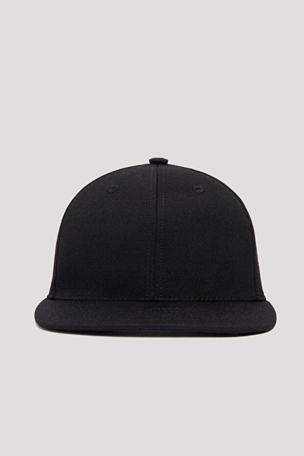 Μαύρο καπέλο Basic Street Snapback Hiphop Cap - 2