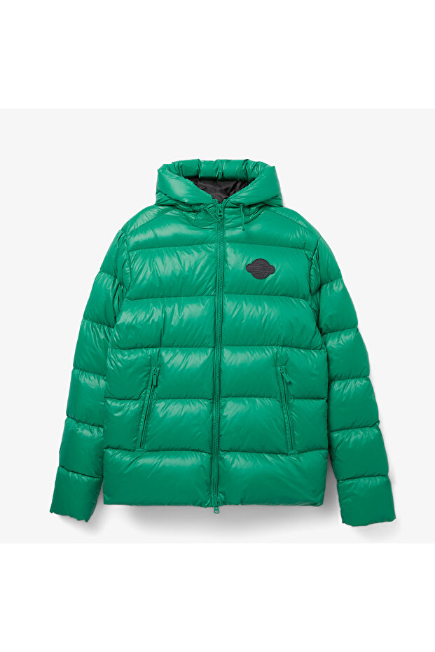 Erkek Yeşil Mont - 3