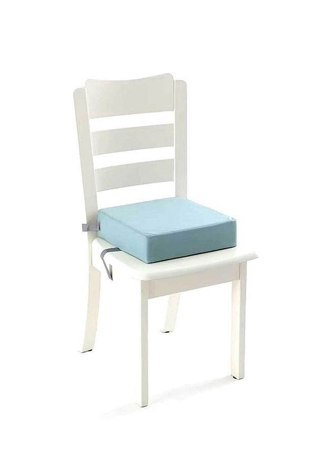 MC.PİEROBABY SANDALYE YÜKSELTİCİ MİNDER MAMA SANDALYE YÜKSELTME MİNDERİ 34X34X10 MAVİ - 1