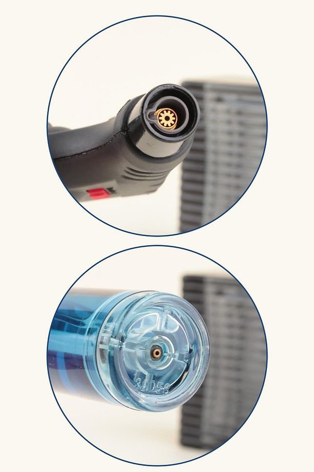 1 Adet Gazlı Pürmüz Turbo Torch Çakmak Mangal, Nargile Çakmağı (Rüzgarlı Havalar İçin İdeal) - 6