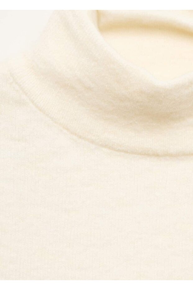 Arkası açık örgü bluz - 5