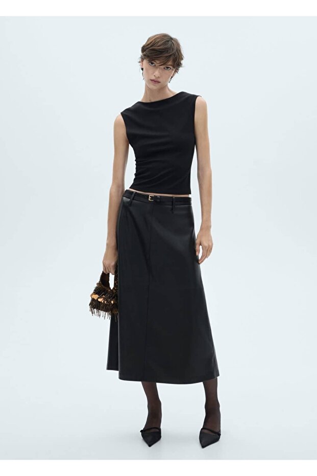 Sırtı açık bluz - 2