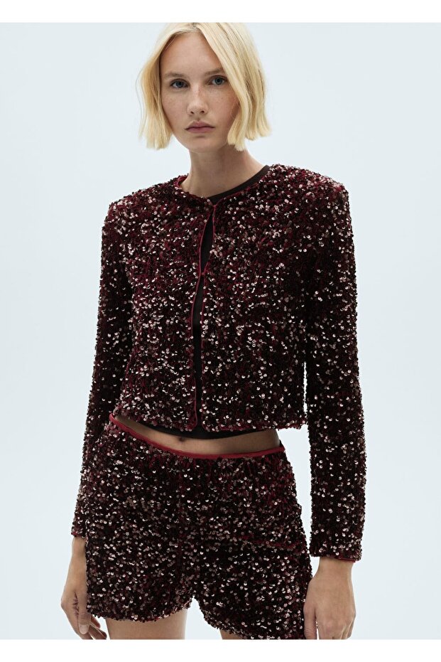 Sequined Jacket - 1