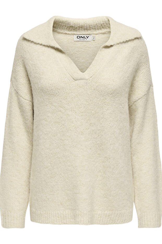 ONLMAGGIE LIFE LS SPLIT NECK CC KNT - 2