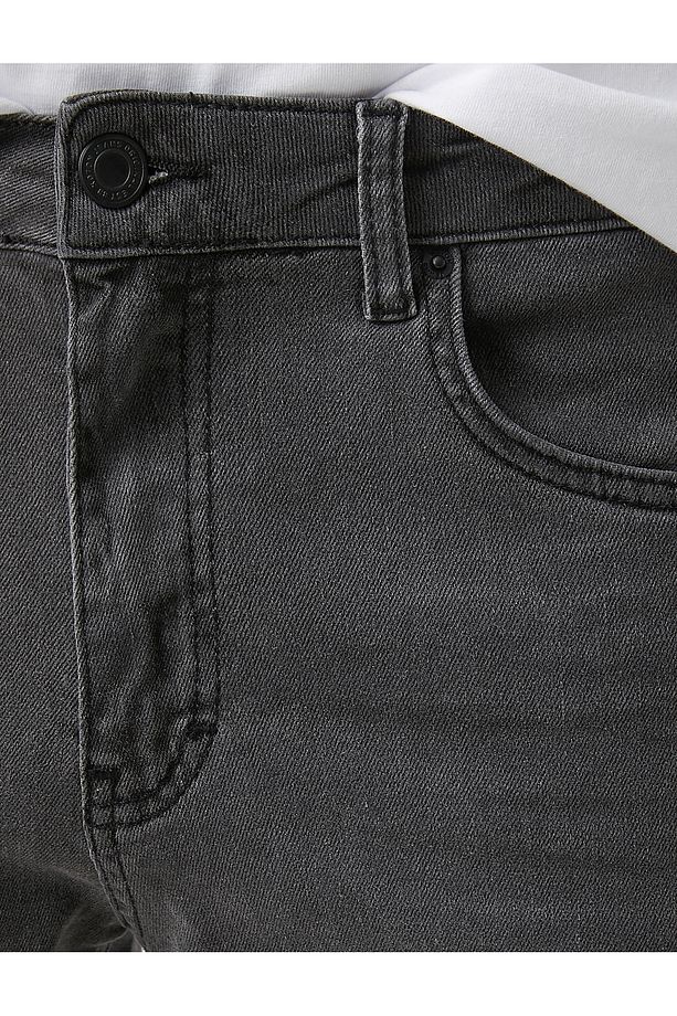 Denim Şort - 6