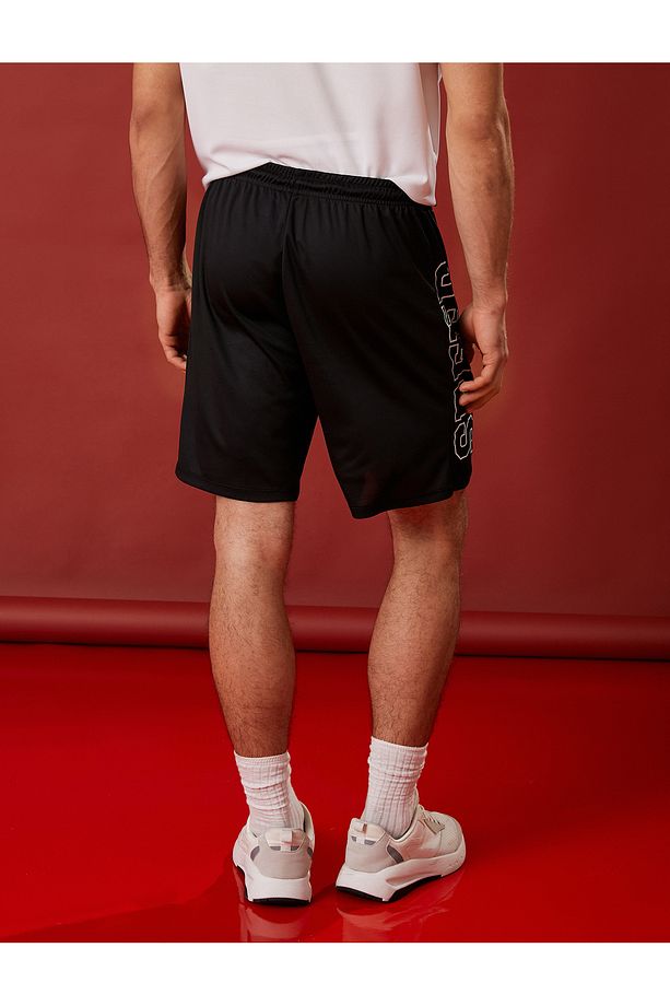 Baskılı Spor Şort - 5