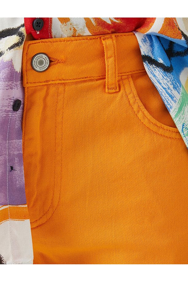 5 Cep Gabardin Şort - 6