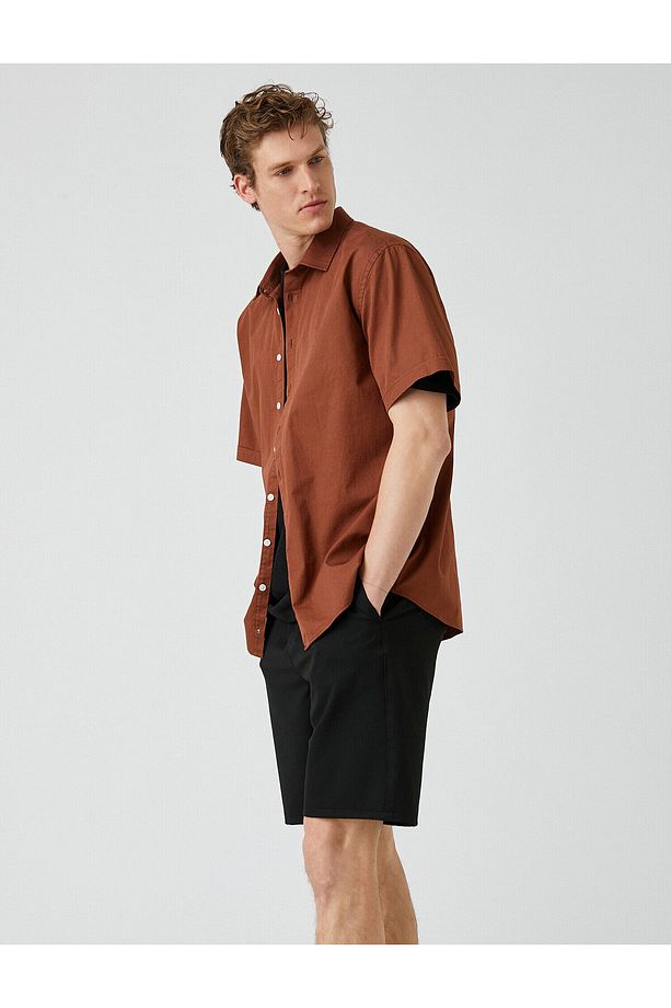 Beli Bağcıklı Chino Şort - 2