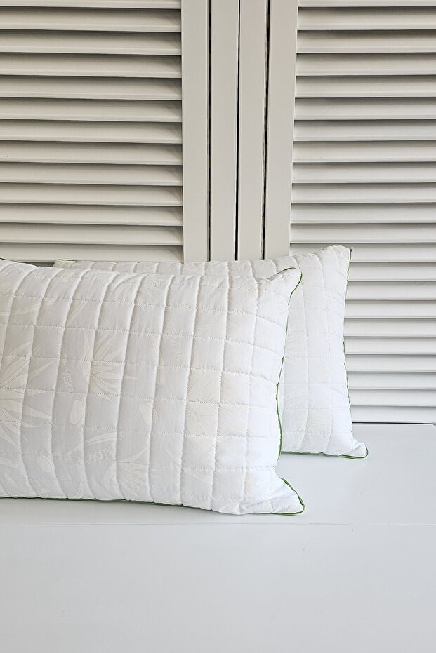 Aloe Vera Pillow Premium Hotel Series 1000 Gr Quilted 2 Pieces