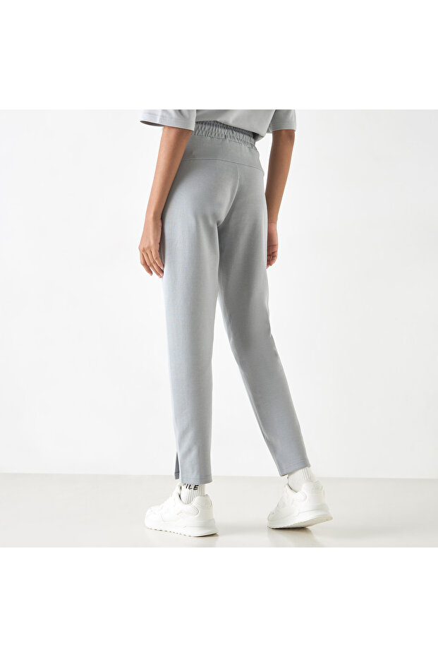 Track Pants with Drawstring Closure and Pockets - 3