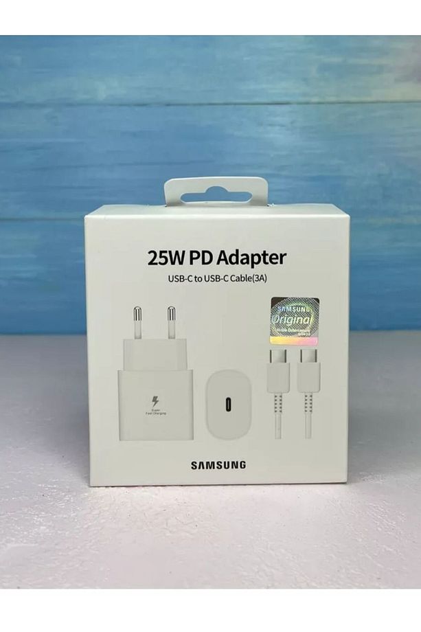 Samsung Galaxy S21 Fe 5g Hızlı  Şarj Aleti 25w Type-c Çıkışlı Şarj Cihazı Seti - 3