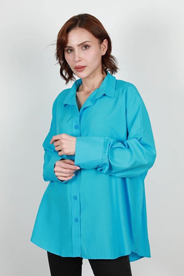Women's Loose Tericotone Shirt