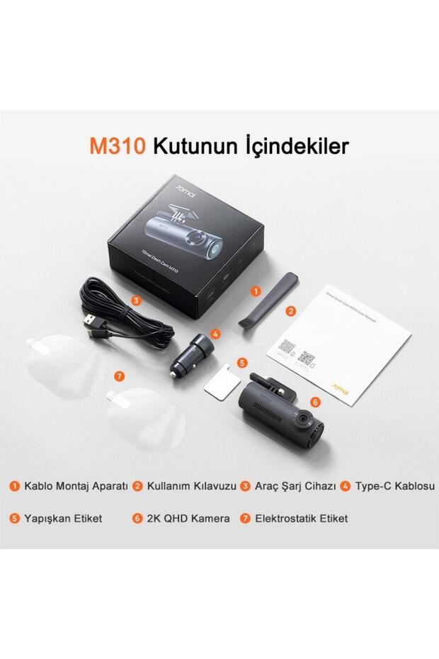 70mai Dash Cam M310 - 8