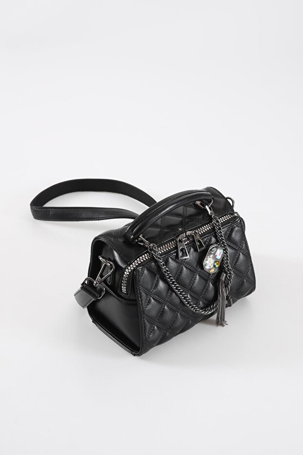 ÇÇS Kadın El ve Çapraz Çantası 17353 SİYAH - 6