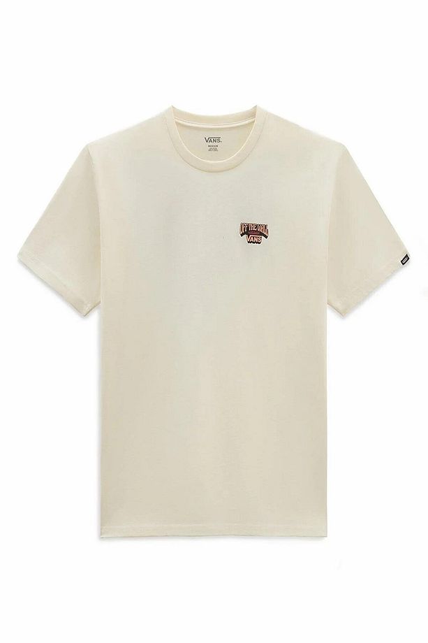 Vn000fjk3ks1 Retro Roll Tee-b Antique White - 1