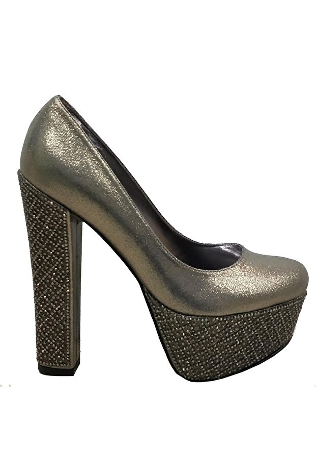 Smilee 5227 Platform Topuklu Kadın Ayakkabı - 2