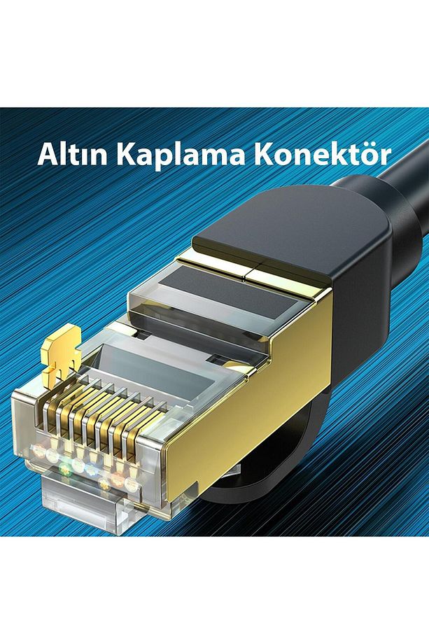 Cat8 40gbps 2000mhz Stp Rj45 Ethernet Kablosu 1.5 Metre - 2