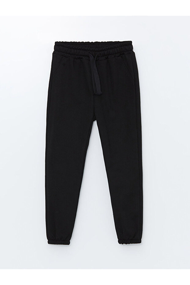 Lw - Beli Lastikli Basic Kalın Erkek Çocuk Jogger Eşofman Altı - 3