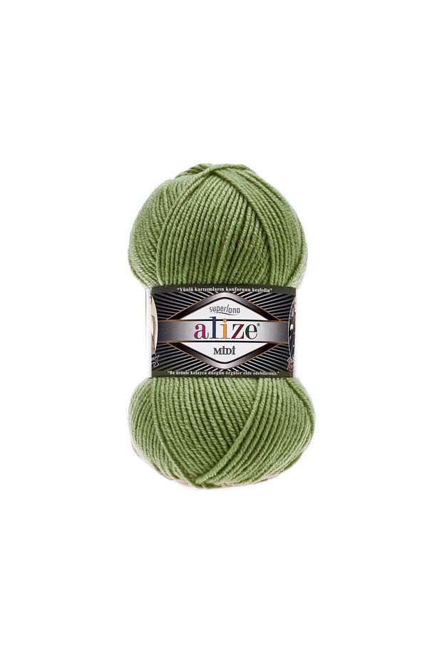 5 Adet Midi Alize Süperlana Midi Orta Kalın Yünlü İplik 100 gr. 170 mt. 620 - 3