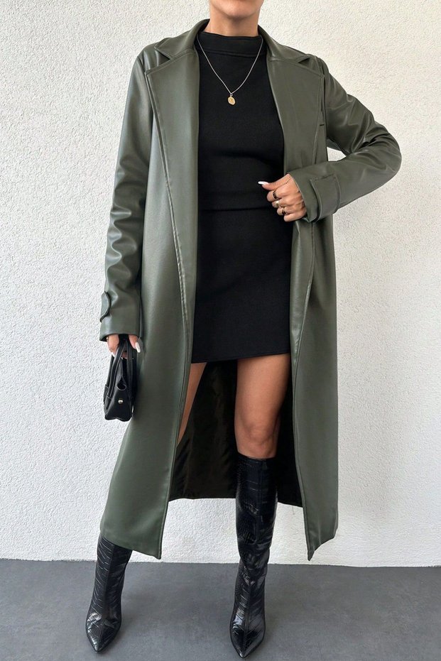 Steel Grace Trench Coat