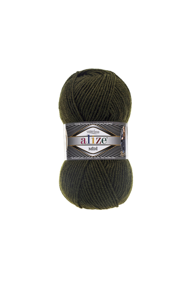 5 Adet Midi Alize Süperlana Midi Orta Kalın Yünlü İplik 100 gr. 170 mt.241 - 3